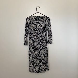 Navy/white Size S dress by Lauren Ralph Lauren.